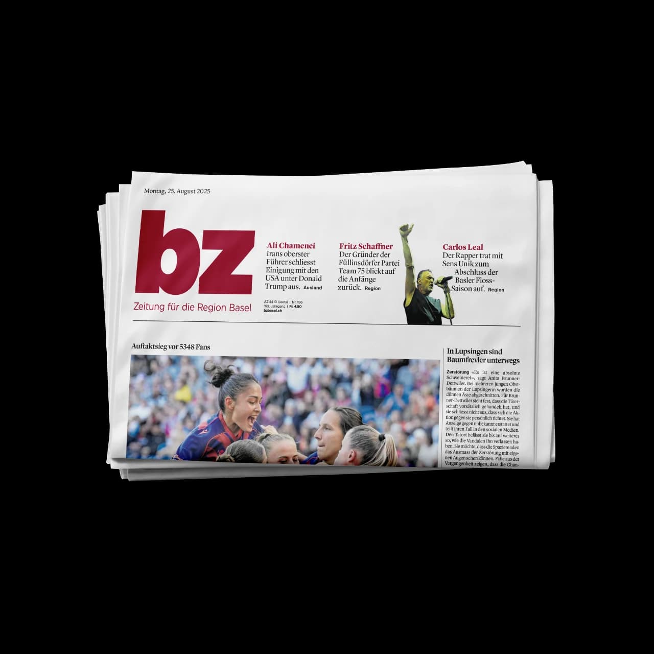 bz Zeitung für die Region Basel
